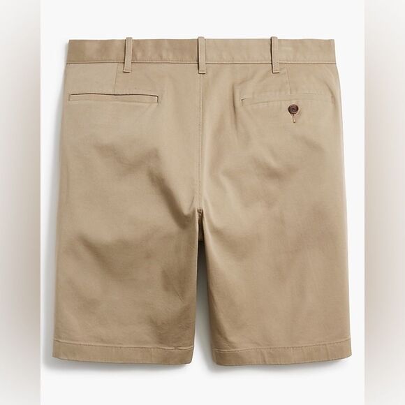 J. Crew 9" flex chino short in British khaki size 30 NWT in Packaging - Picture 2 of 4